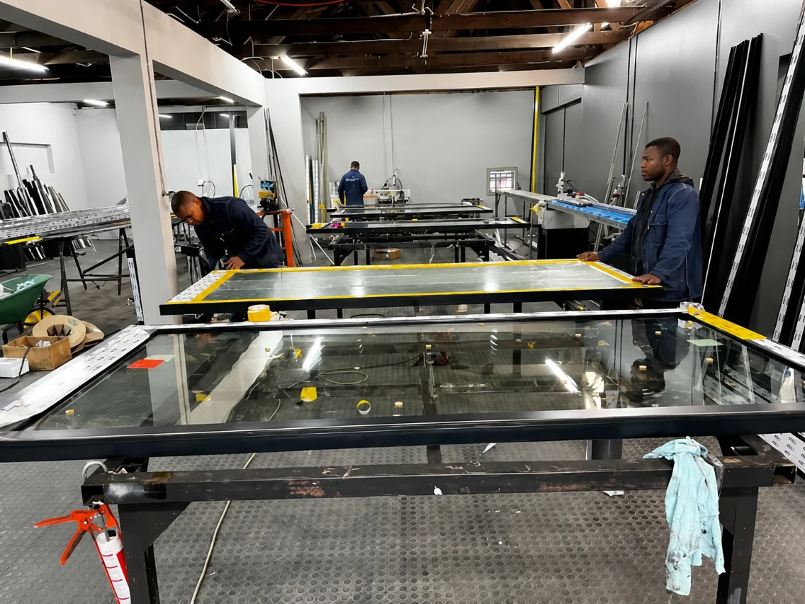 Caliber First Group fabrication workshop